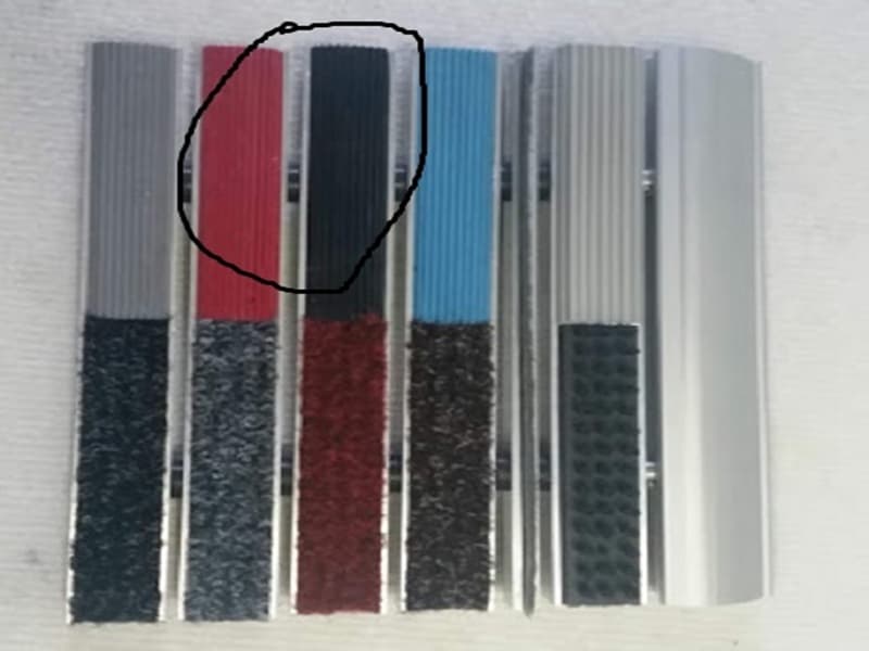 Alüminyum renkli fitilli paspas çeşitleri - Renk seçenekleri İstanbul