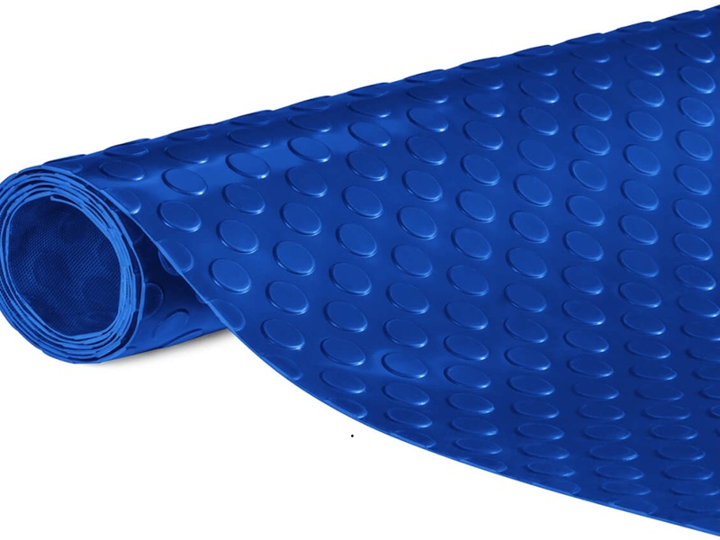 Mavi paralı PVC rulo - fabrika çıkışı mavi coin PVC zemin rulosu