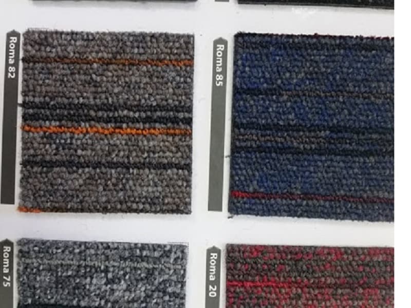 Karo Halı Renk Modelleri Roma Serisi